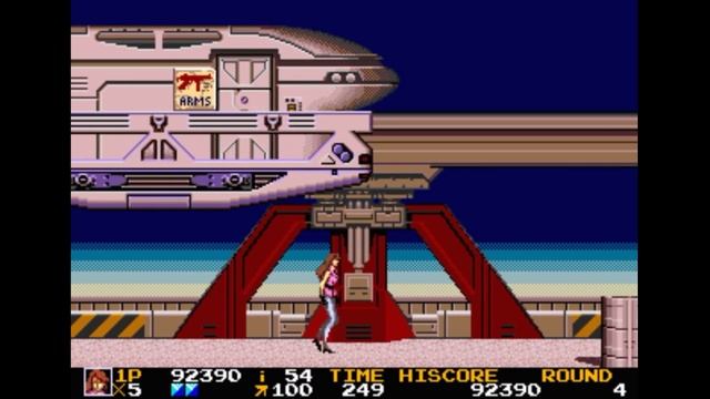 Sega Mega Drive 2 (Smd) 16-bit Rolling Thunder 2 Round 4