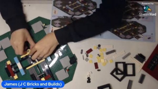 Mould King 11011 Carousel Live Build