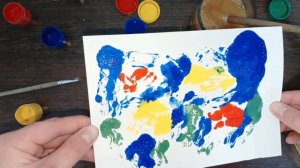 Изо 1 класс. Рисуем рыбок. Монотипия