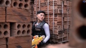 Nerf Guns War : Couple S.W.A.T Seal Team Nerf Guns Battle Evil Boss Ultimate Weapon
