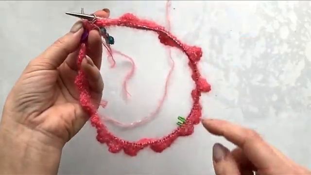 Тренд! Мастер-класс джемпер паутинка спицами из кид мохера. Очень просто, быстро.mp4