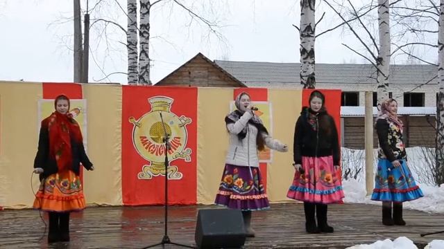 Песня "Валенки" Масленица в Зюкайке. 2016 г. рук Скачкова Е.М. (Уточкина) смотреть онлайн