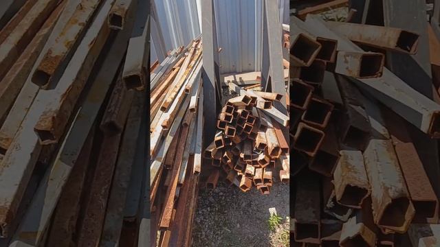 Труба профильная б/у демонтажная купить в Харькове в ассортименте смотреть онлайн