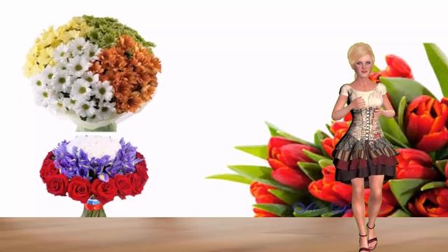 Какие выбрать цветы мужчинам ? Выбор цветов мужчине на юбилей ! день рождения ! смотреть онлайн