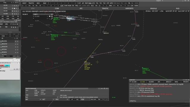 ATC - Петербург Контроль в IVAO смотреть онлайн