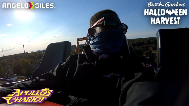 Apollo's Chariot In 4K | POV | Busch Gardens Williamsburg 2020! смотреть онлайн