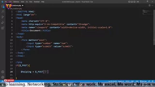 Odd & Even Program PHP | PHP Odd & Even Program | Coding World смотреть онлайн