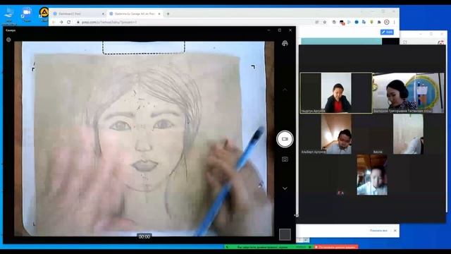 Урок по ИЗО. 6 класс. Тема: Графический портретный рисунок и выразительность образа человека смотреть онлайн