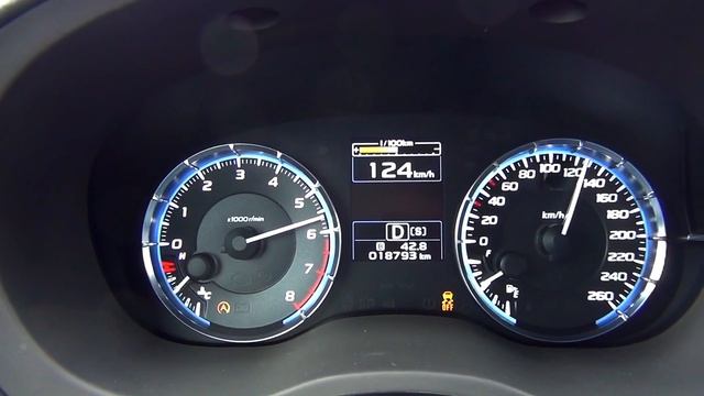 Subaru Levorg 1.6 GT-S -acceleration 0-160 Km/h