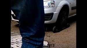 Подкатная тележка без домкратная для эвакуации,  Эвакуация с заблокированными колёсами, АКПП.