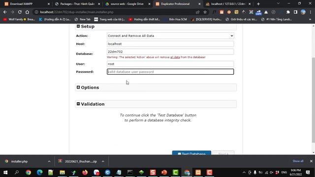 Hướng dẫn cài đặt website wordpress backup bằng duplicator vào xampp смотреть онлайн