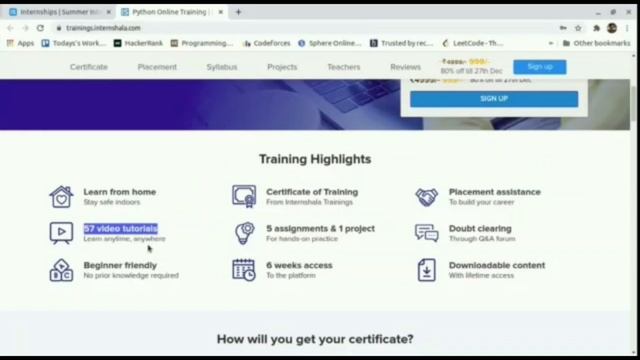 FREE PYTHON PROGRAMMING INTERNSHIP: INTERNSHALA | ALL MATERIAL FOR FREE ?? смотреть онлайн