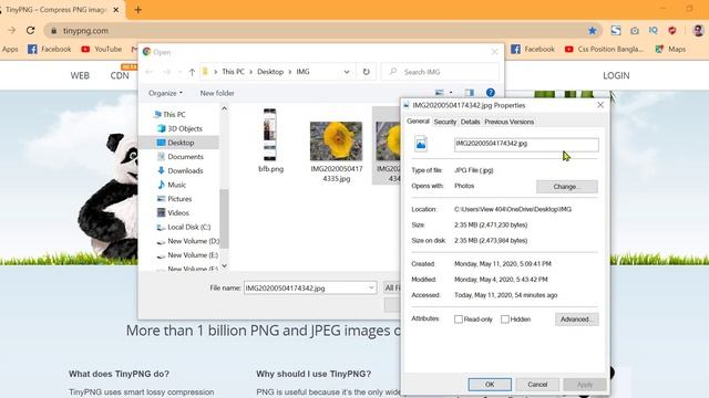 TinyPNG Image Convetar and Realize | Web Design Basic CSS Course Part 20 bangla 2020 смотреть онлайн