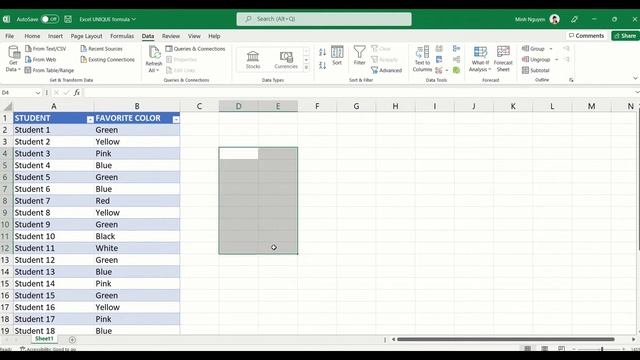 Excel's UNIQUE formula: How to list unique values with UNIQUE function or Remove Duplicates смотреть онлайн