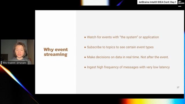 IntelliJ IDEA Conf 2022 | Event Streaming and Processing Using Apache Pulsar смотреть онлайн