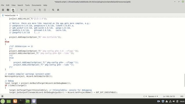 How to setup Codeblocks 20.03 to work with GTK3 on Linux Mint 19.3 Tricia смотреть онлайн