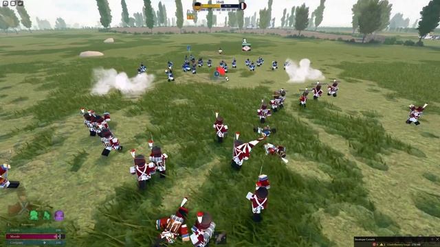 Roblox Napoleonic Wars | Swiss & 21e vs Erste Korps смотреть онлайн