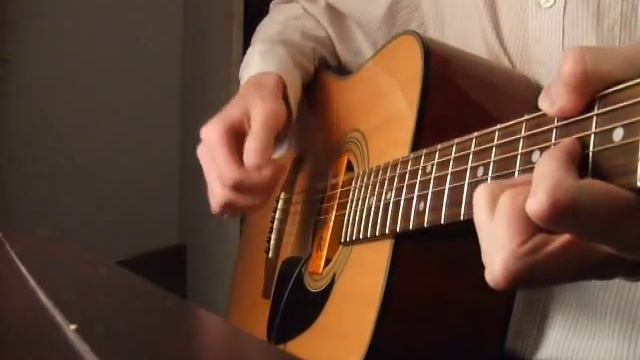 Lady Gaga : Poker Face Fingerstyle Acoustic Guitar Cover смотреть онлайн