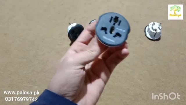 Universal AC adapter Merkan 16 A (Grey) on the European socket.Plug Socket смотреть онлайн