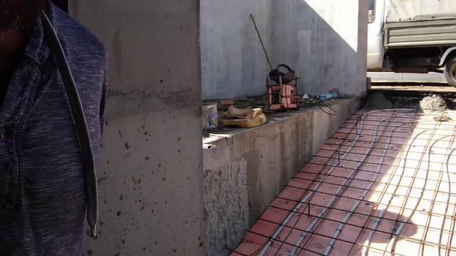 Начало. необходимо сошлифовать бетон, сделать его ровнее и более гладким. Новосибирск.