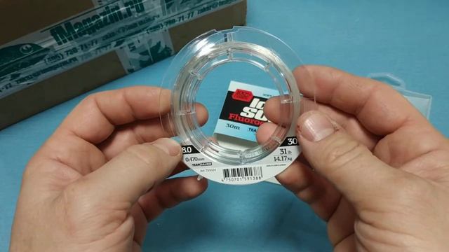 Видеообзор флюорокарбоновой лески Team Salmo Ice Soft Fluorocarbon по заказу Fmagazin смотреть онлайн