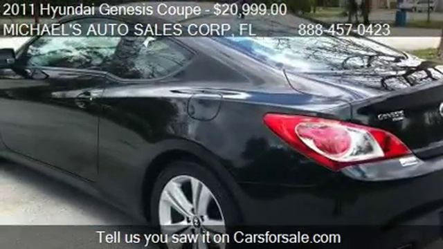 2011 Hyundai Genesis Coupe 2.0 Auto - for sale in Hollywood, смотреть онлайн