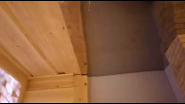 Отделка бани необрезной доской из кедра в стиле Леший. смотреть онлайн