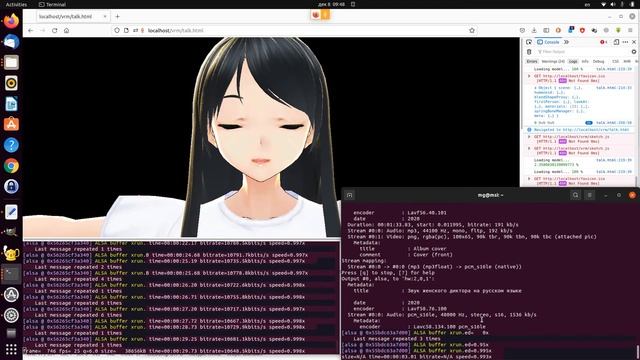 pure js realtime 3d avatar speak test 1 смотреть онлайн