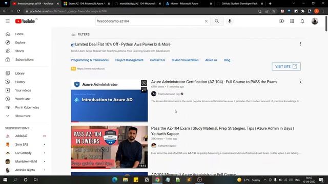 Pass the AZ-104 Exam | Azure Administrator Associate | Study Material, Tips & Tricks | AZ-104 смотреть онлайн