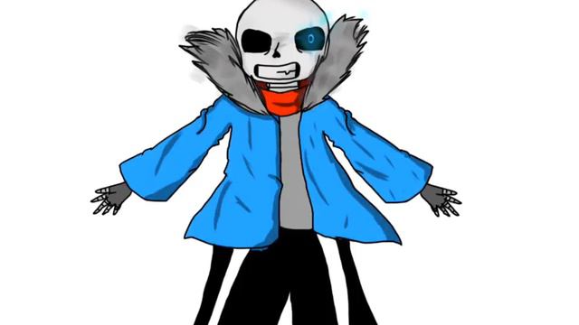 Undertale sans ( ไอบิสเพนท์)[หัดวาด] смотреть онлайн
