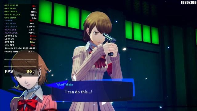 Persona 3 Reload - GTX 1650 - GTX 1050 Ti - GT 1030 i5 4590 смотреть онлайн