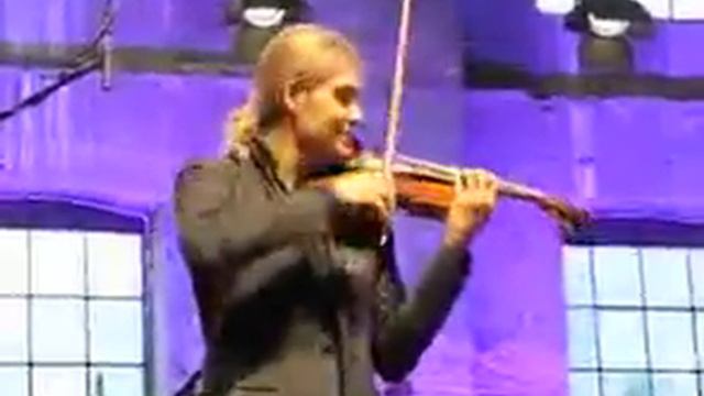 DAVID  GARRETT - LIVE - PAGANINI (Carnevale Di Venezia) With Orchestra - Funny Introduction!