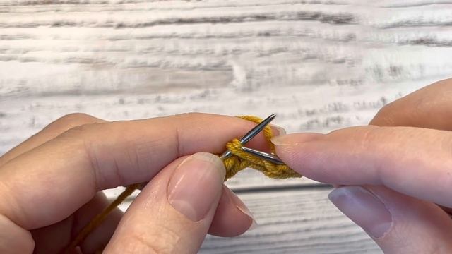 Патентная резинка спицами смотреть онлайн