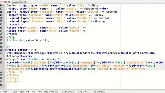 PHP CRUD operation 4 with Oops(Mysql) in Hindi/English смотреть онлайн