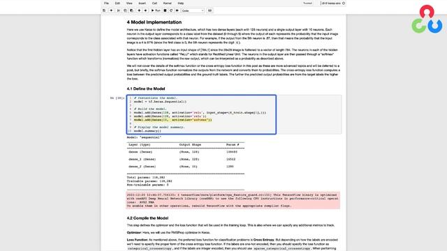 FeedForward Neural Network using TensorFlow, Keras смотреть онлайн