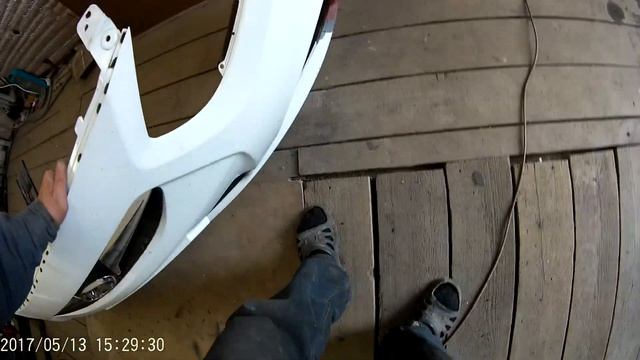 2017 solaris ремонт бампера своими руками смотреть онлайн