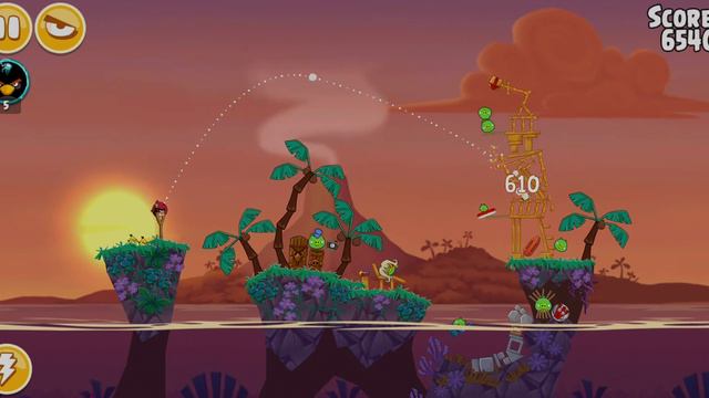 Angry Birds Seasons || Tropigal Paradise || Version 5.1.0 смотреть онлайн