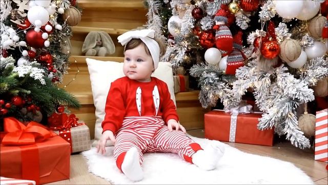 Новогодний комбинезон с ушками для малыша (138853671) КотМарКот смотреть онлайн