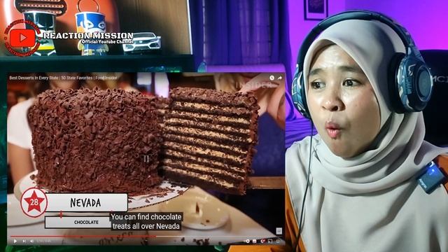 ASIAN GIRL REACT TO BEST DESSERTS IN EVERY US STATE | 50 STATE FAVOURITES?! I'M DROOLING! смотреть онлайн