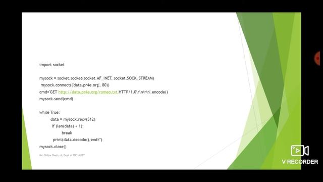 Python Application Programming Module 5 Session 1 Networked Programs смотреть онлайн