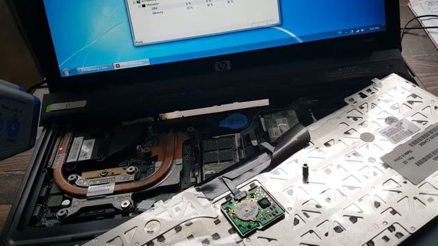 Faulty HP nc6400 radiator смотреть онлайн