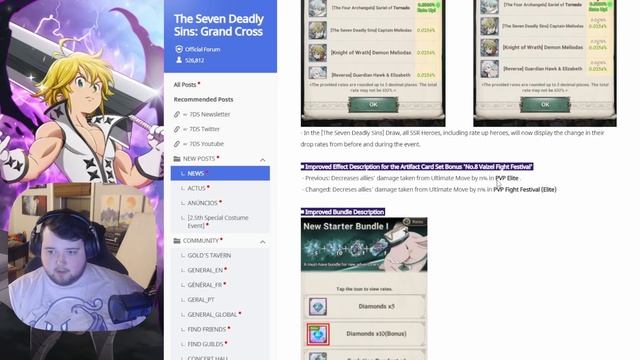 1/6 Update Preview & New Year Festival Events! (Traitor Meliodas Update) | 7DS Grand Cross смотреть онлайн