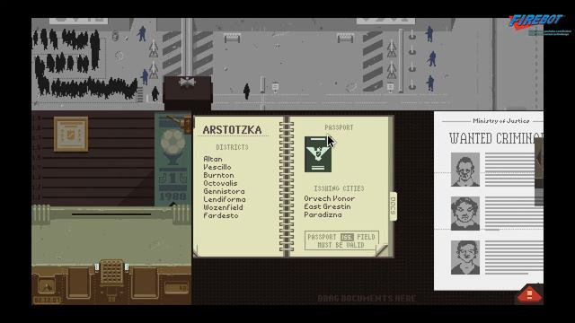 Firebot plays Papers, Please Day 14 to Day 17 смотреть онлайн
