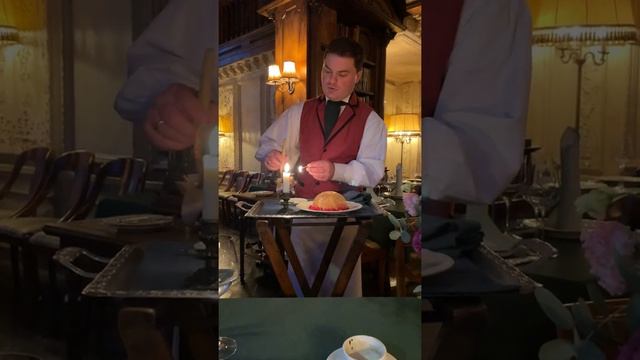 Крем-брюле с клубникой в кафе Пушкин смотреть онлайн