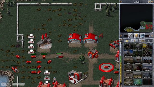 C&C Red Alert Remastered 4K - Soviet Mission 9 Liability Elimination - Hard Difficulty смотреть онлайн