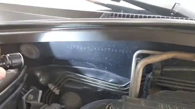Subaru Forester Vin number смотреть онлайн