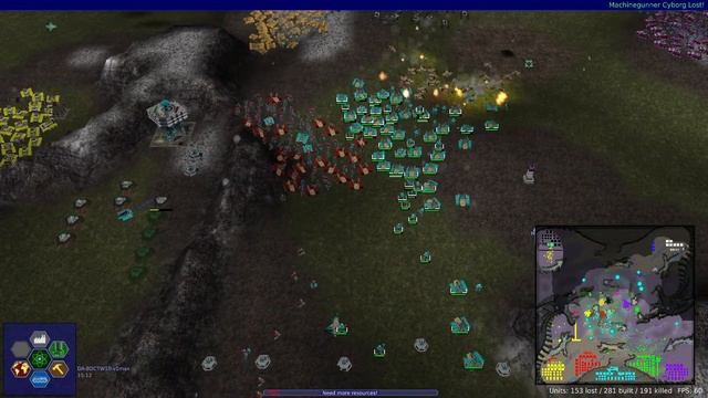 Вечерние игры Vaut'a. Warzone 2100 version 4.0.1 смотреть онлайн