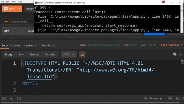 Python Flask MongoDB Read Documents смотреть онлайн