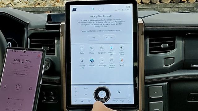How to set up Phone as a Key in the Ford F-150 Lightning. смотреть онлайн