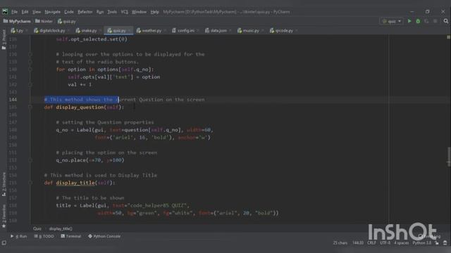 Create A Quiz App Using Python Tkinter смотреть онлайн
